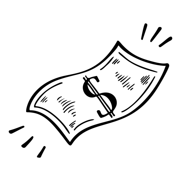 money graphic
