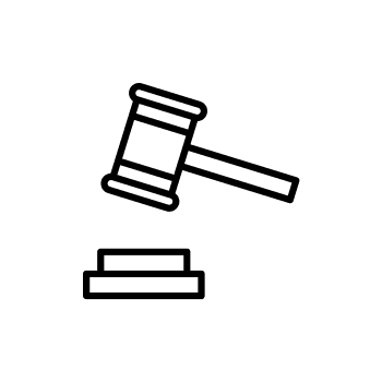 Illustration of gavel