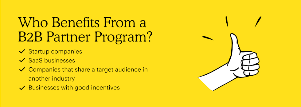 Who benefits from a B2B Partner Program?