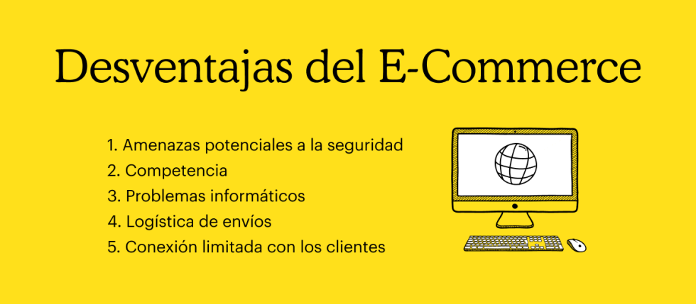 Desventajas del E‑commerce