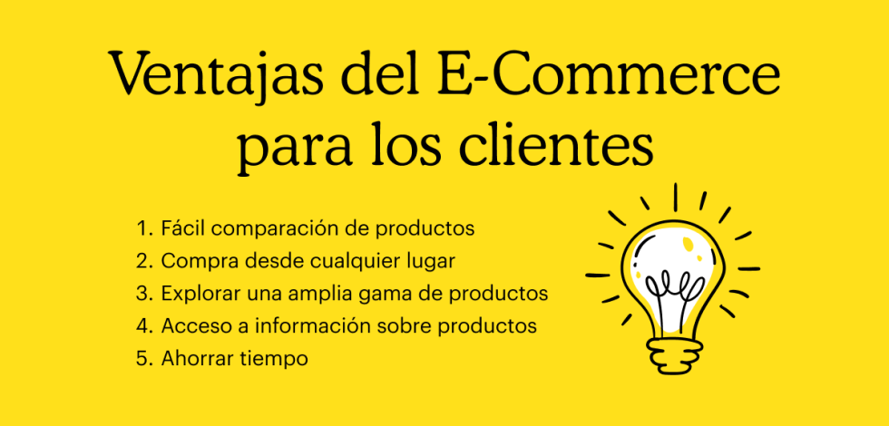 Ventajas del E-commerce para los clientes