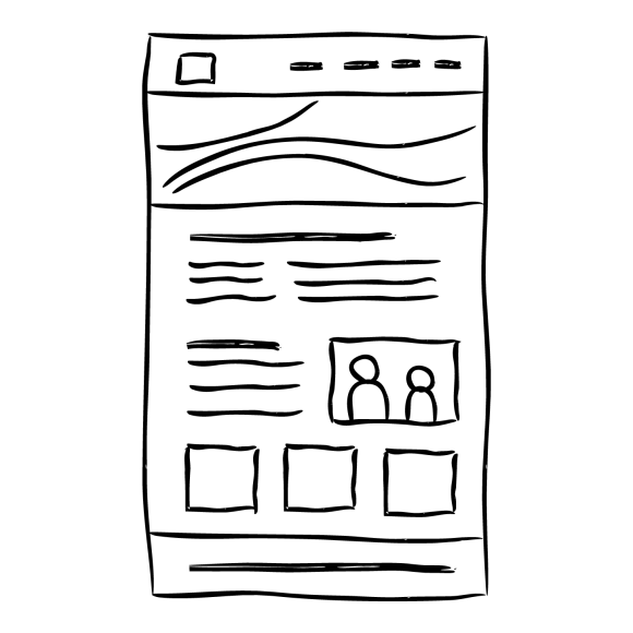 website layout